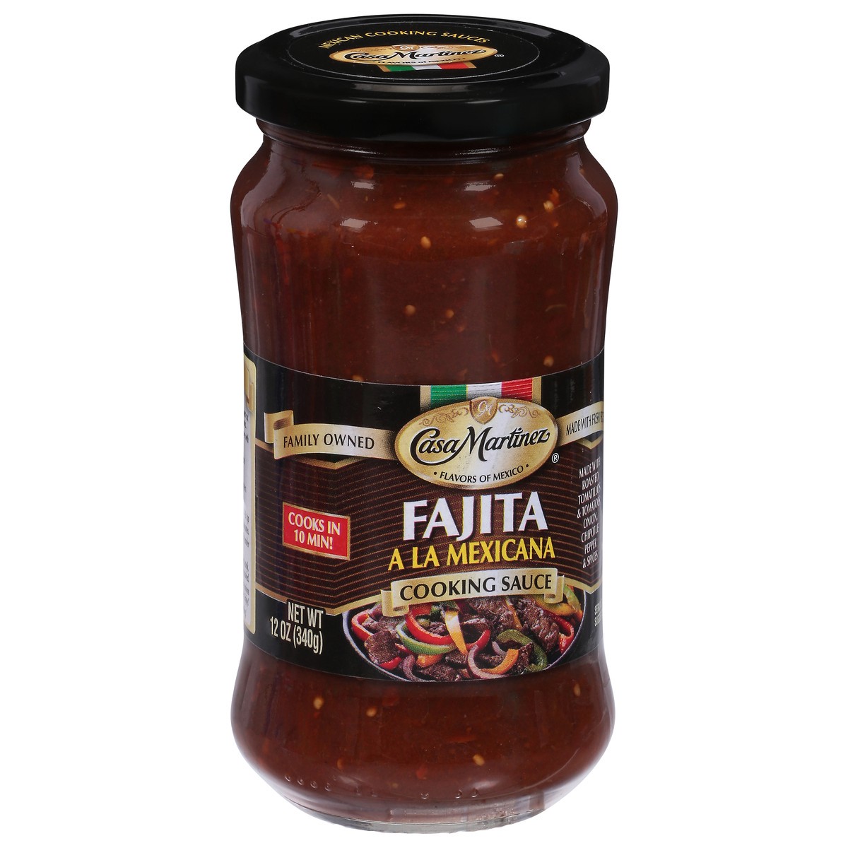 slide 8 of 9, Casa Martinez Fajita Cooking Sauce, 1 ct