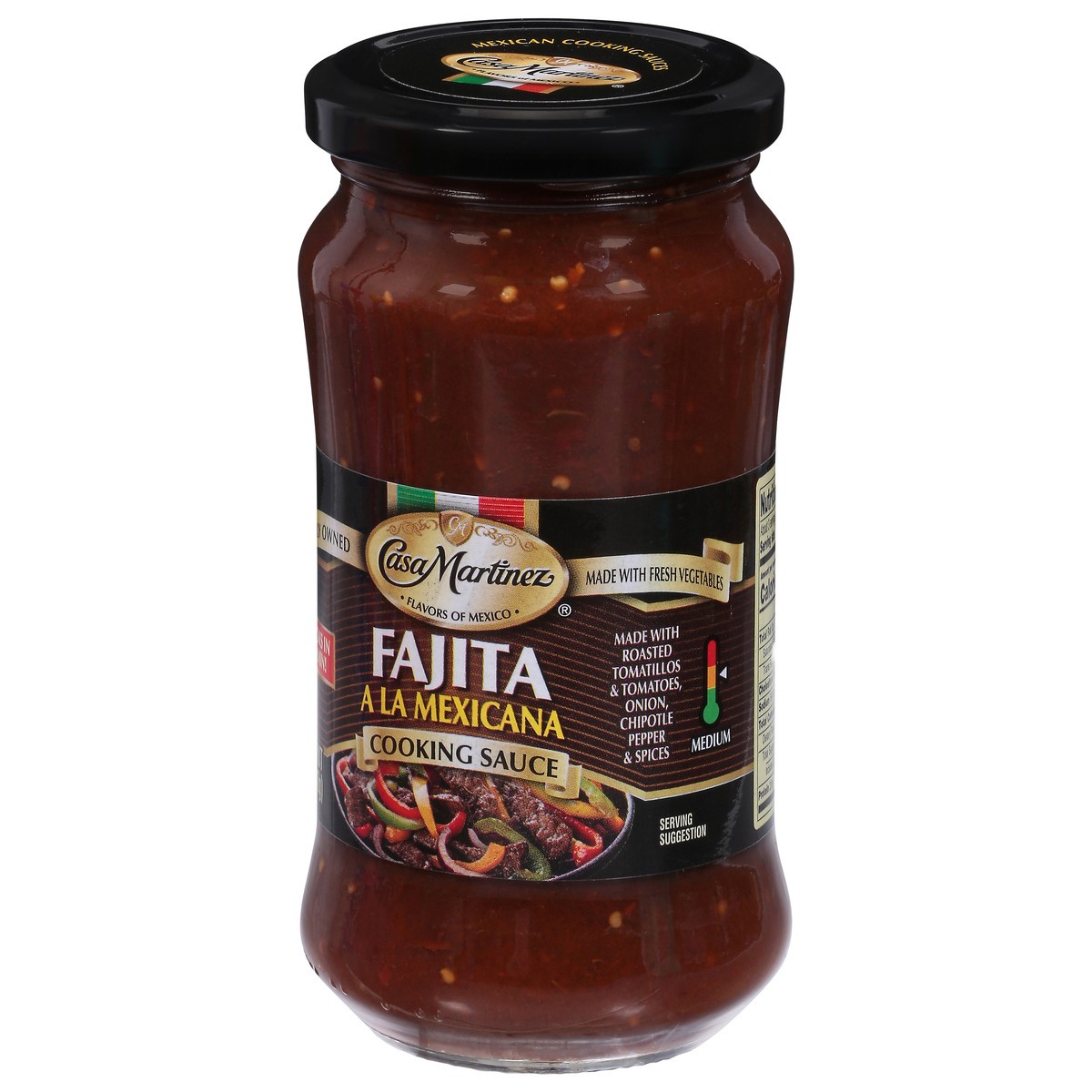 slide 4 of 9, Casa Martinez Fajita Cooking Sauce, 1 ct