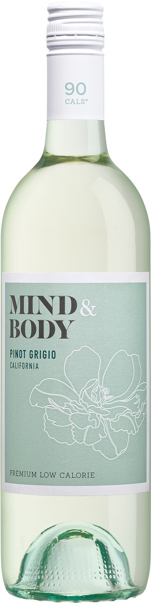 slide 2 of 3, Mind & Body California Pinot Grigio 750 ml, 750 ml