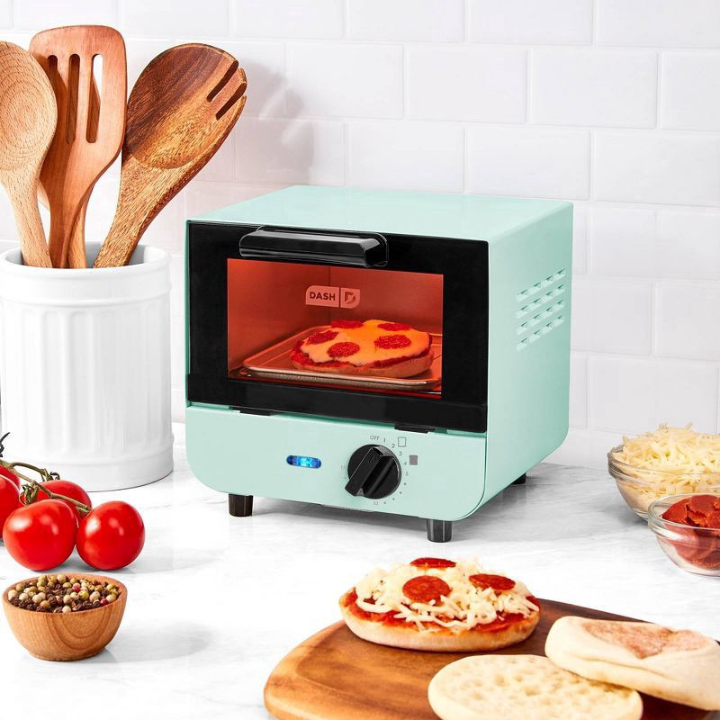 slide 9 of 9, Dash Mini Toaster Oven, 1 ct