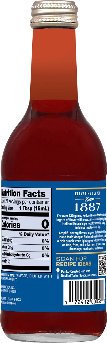 slide 4 of 13, Holland House Malt Vinegar 12 fl oz, 12 fl oz