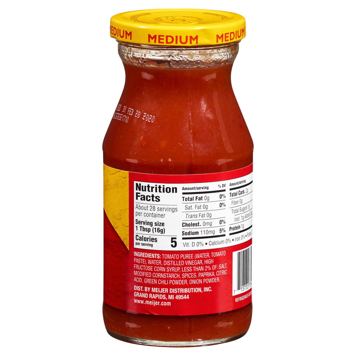 slide 2 of 3, Meijer Medium Taco Sauce, 16 oz