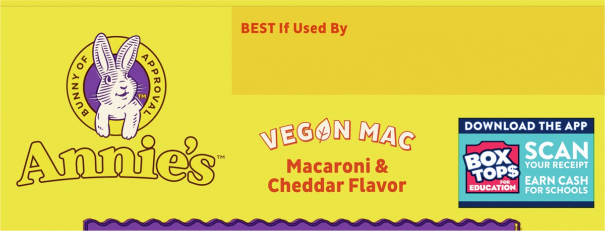 slide 2 of 14, Annie's Organic Cheddar Flavor Vegan Mac, 6 oz