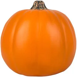 Orange 6 in Orange Craft Pumpkin By Ashland