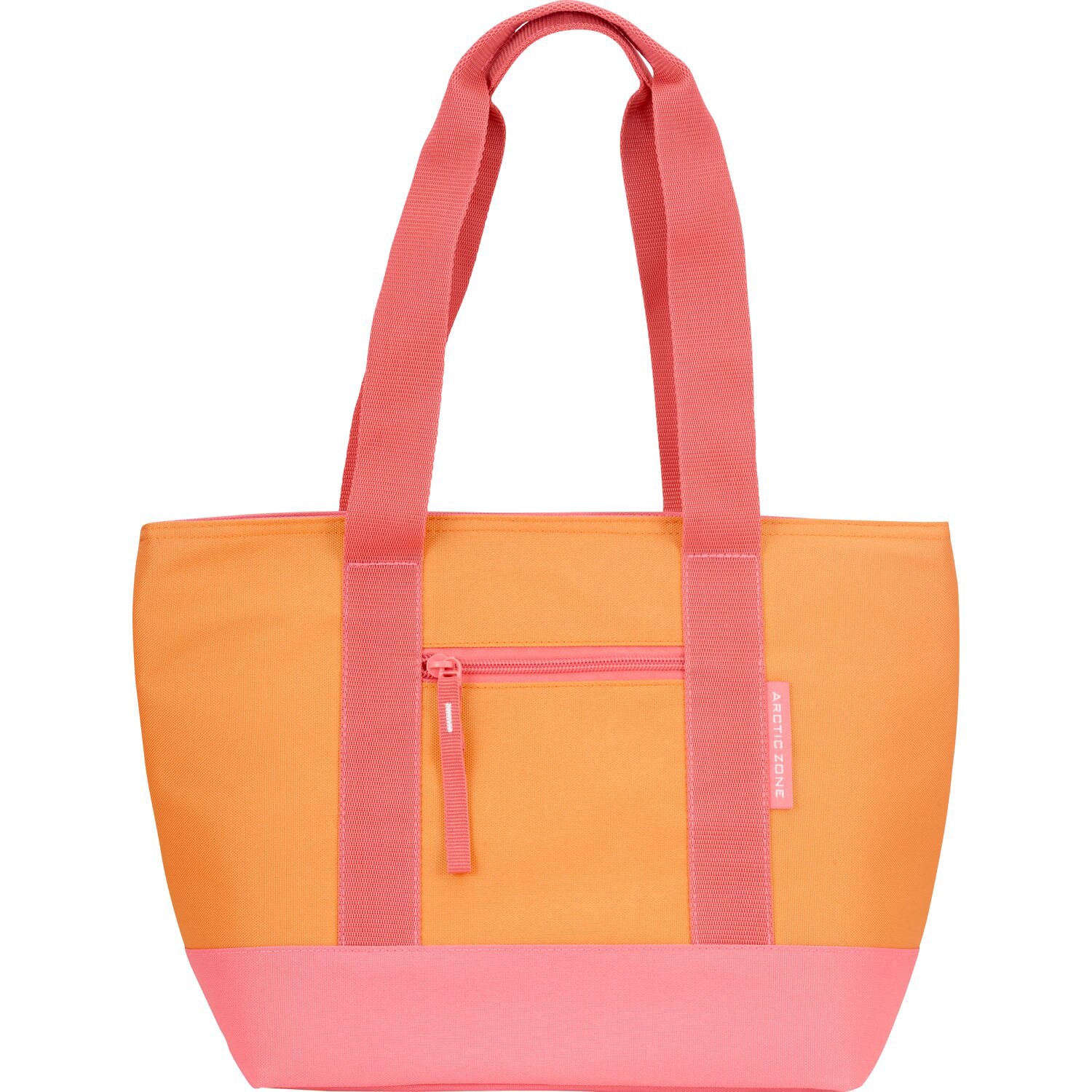 slide 1 of 1, CALIFORNIA INNOVATIONS 12 Can Insulated Tote Tangerine, 1 ct