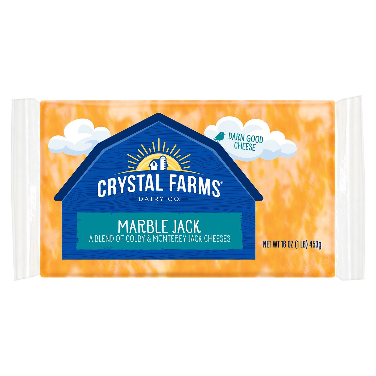 slide 3 of 8, Crystal Farms Cheese, 16 oz