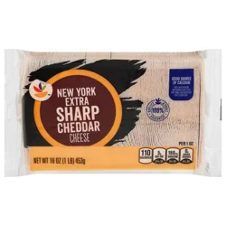 Giant New York Extra Sharp Yellow Cheddar Cheese Block