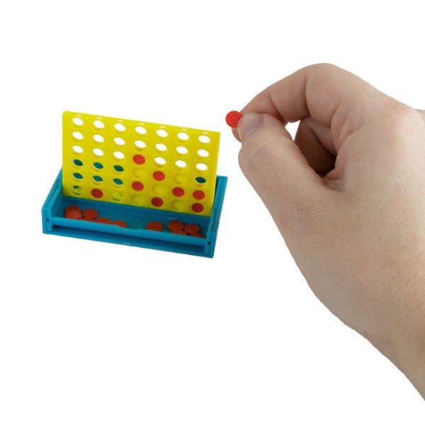 slide 4 of 4, Super Impulse World's Smallest Connect 4 Game, 8-1/2""H x 5-1/4""W x 1-1/2""D, 1 ct
