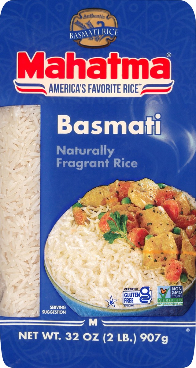 slide 7 of 9, Mahatma Basmati Rice, 32 oz