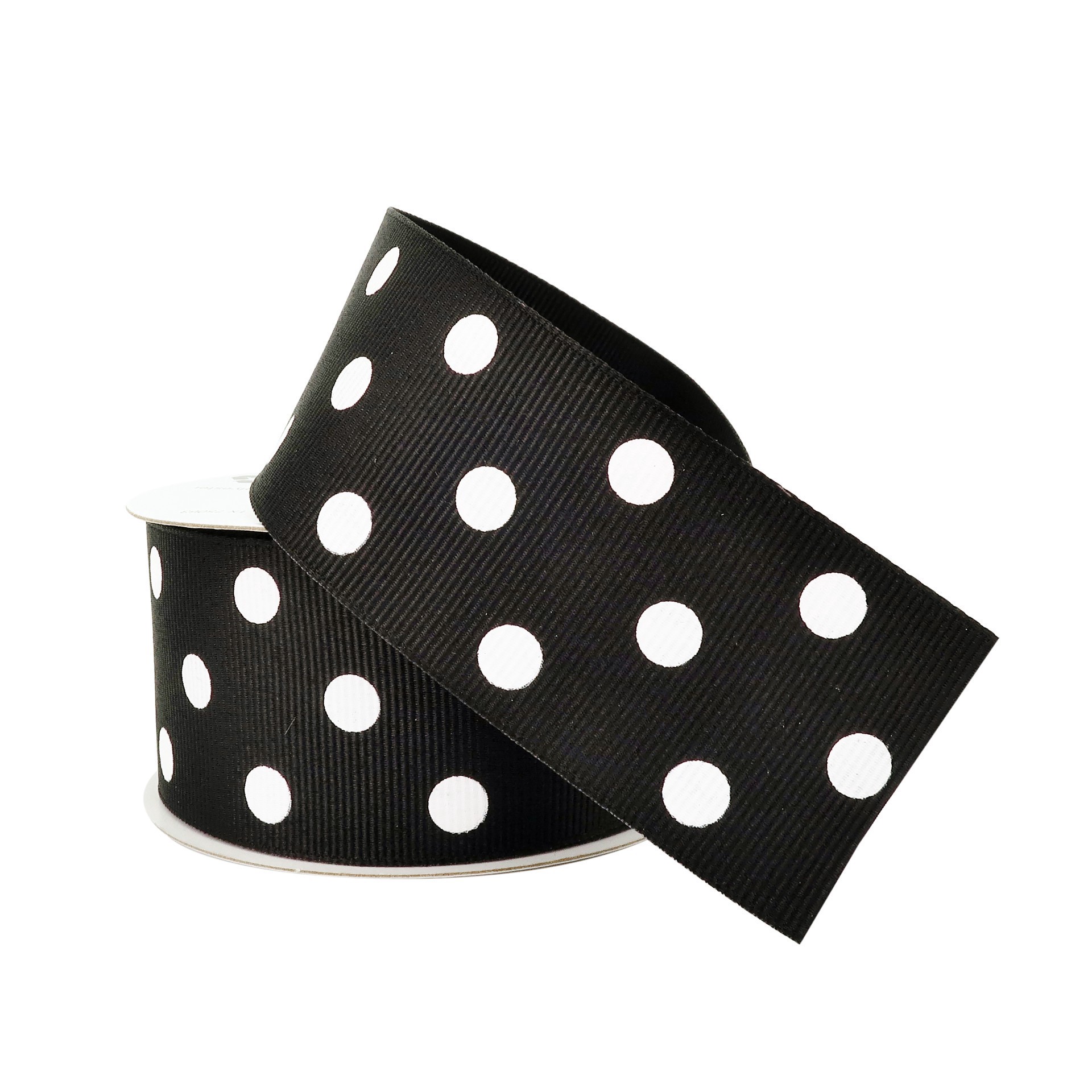 slide 4 of 4, 1.5" X 3yd. Grosgrain Polka Dot Ribbon By Celebrate It, 1.5 in x 3 yd