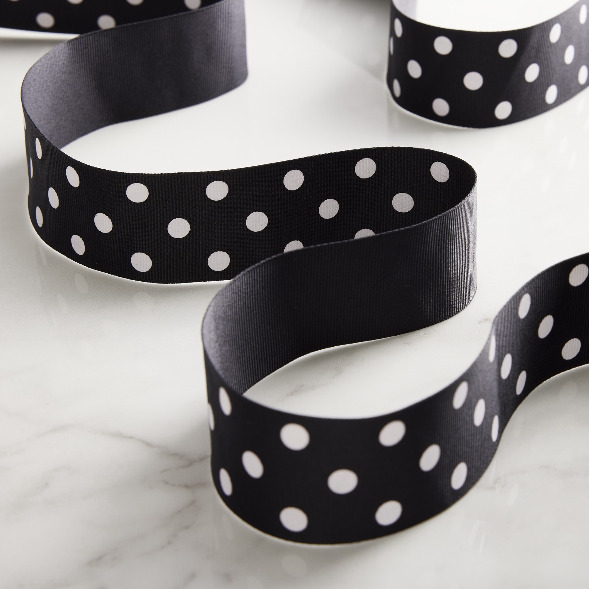 slide 2 of 4, 1.5" X 3yd. Grosgrain Polka Dot Ribbon By Celebrate It, 1.5 in x 3 yd