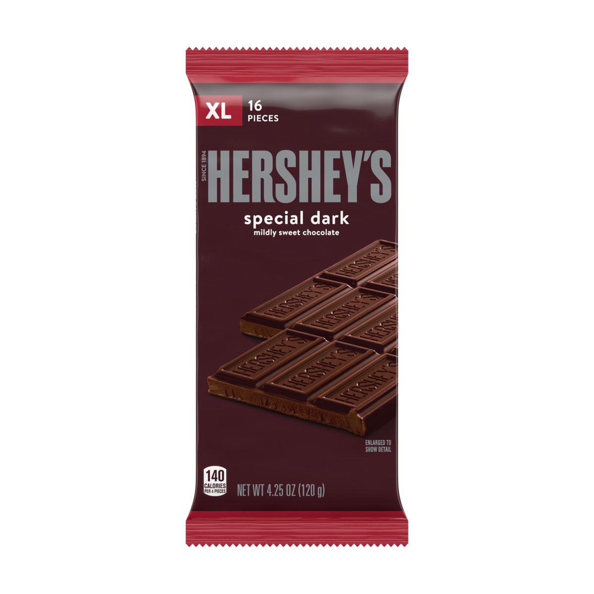 slide 1 of 1, Hershey's Special Dark Mildly Sweet Chocolate, 4.32 oz