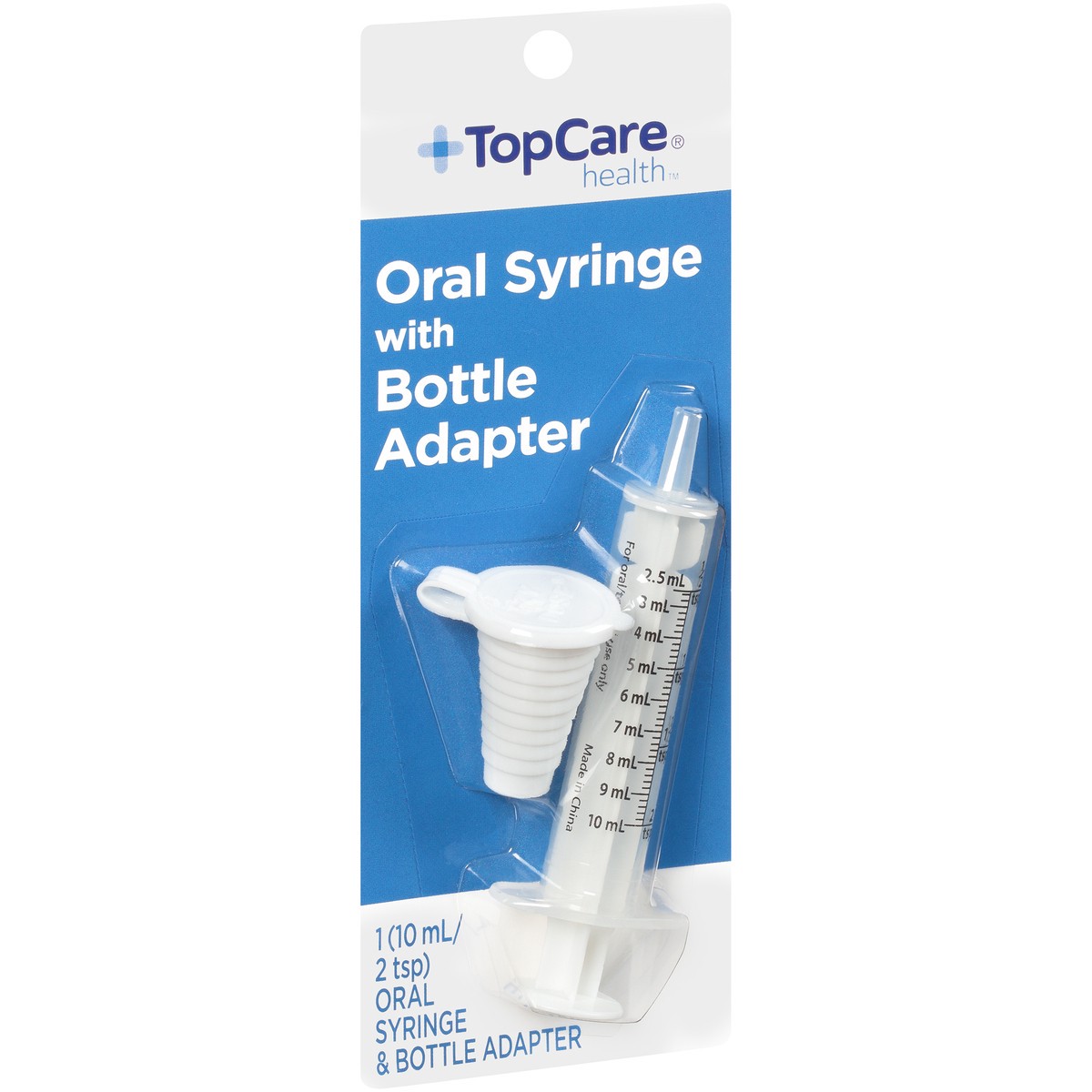 slide 2 of 8, TopCare Oral Syringe with Dosage Korc, 1 ct