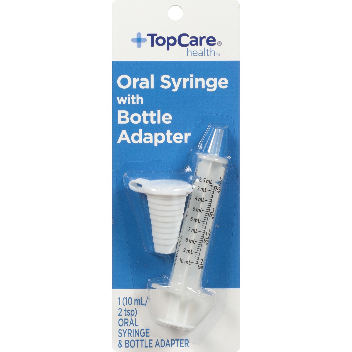 slide 7 of 8, TopCare Oral Syringe with Dosage Korc, 1 ct