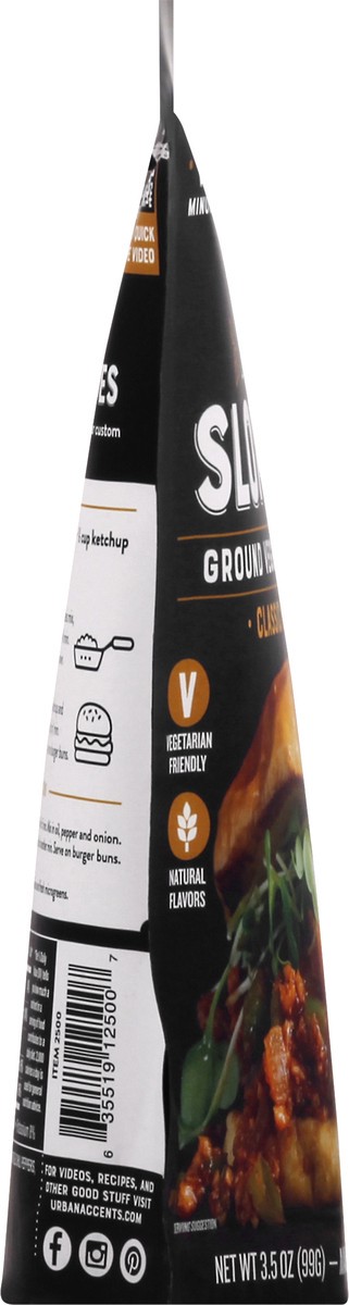 slide 6 of 9, Urban Accents Meatless Sloppy Joe Mix, 1 ct