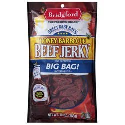 Bridgford Honey Barbecue Beef Jerky Big Bag 10 oz