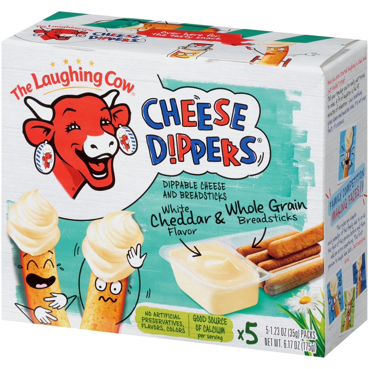 slide 3 of 12, The Laughing Cow Cheese Snacks, 6.17 oz