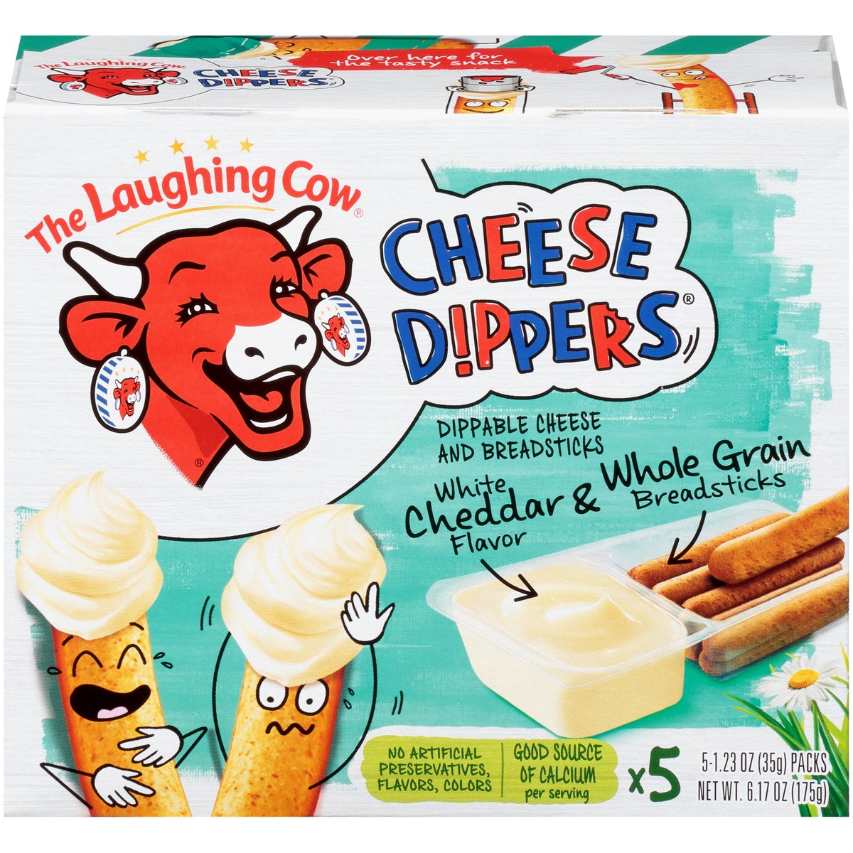 slide 1 of 12, The Laughing Cow Cheese Snacks, 6.17 oz