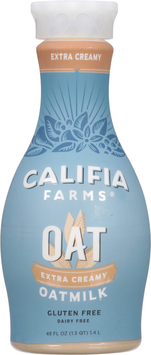 slide 6 of 9, Califia Farms Extra Creamy Oat Milk, 48 fl oz