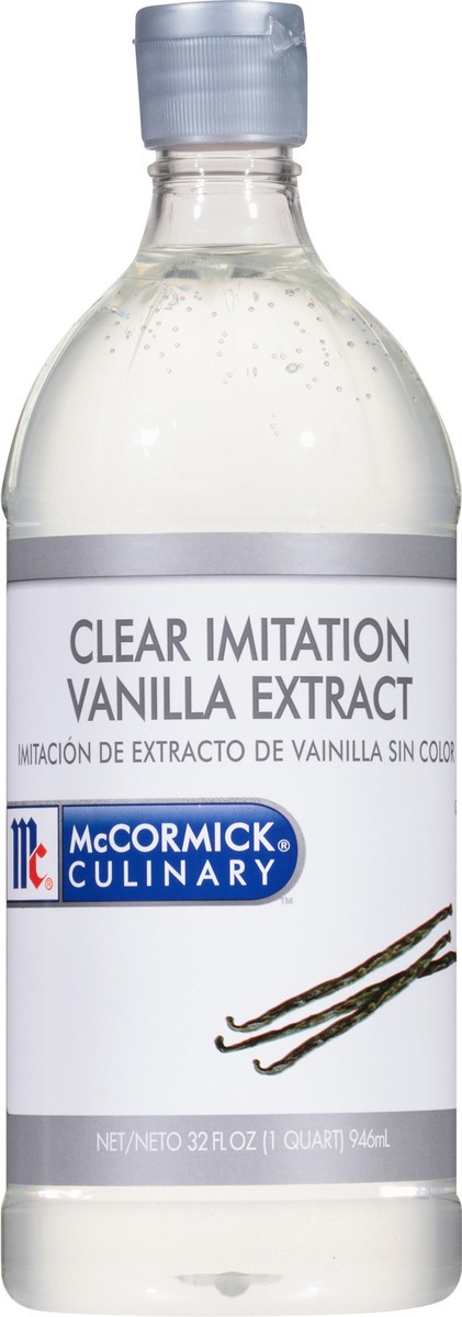 slide 3 of 7, McCormick Culinary Clear Imitation Vanilla Extract, 32 fl oz, 32 fl oz