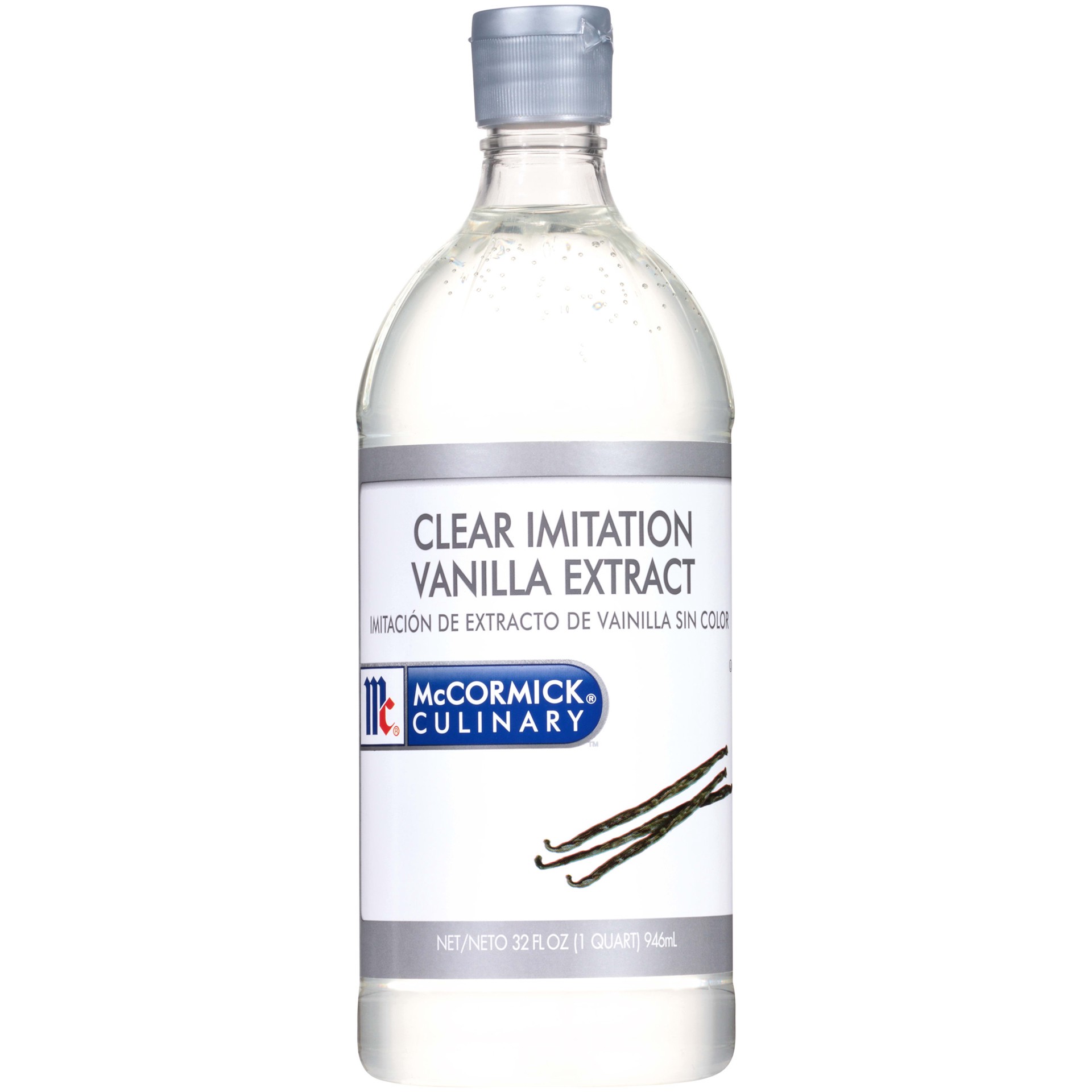 slide 1 of 7, McCormick Culinary Clear Imitation Vanilla Extract, 32 fl oz, 32 fl oz