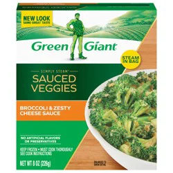 Green Giant Sauced Broccoli & Zesty Cheese Sauce 8 oz