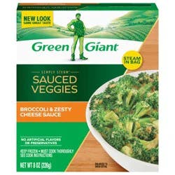 Green Giant Sauced Broccoli & Zesty Cheese Sauce 8 oz