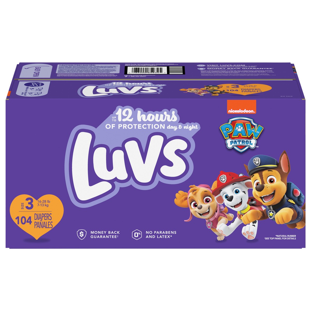 slide 1 of 4, Luvs Diapers Size 3 104 Count, 104 ct