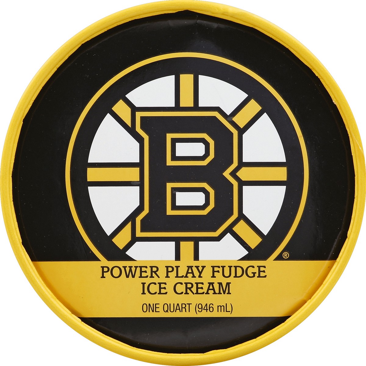 slide 3 of 3, Gifford's Boston Bruins Ice Cream Power Play Fudge, 32 fl oz