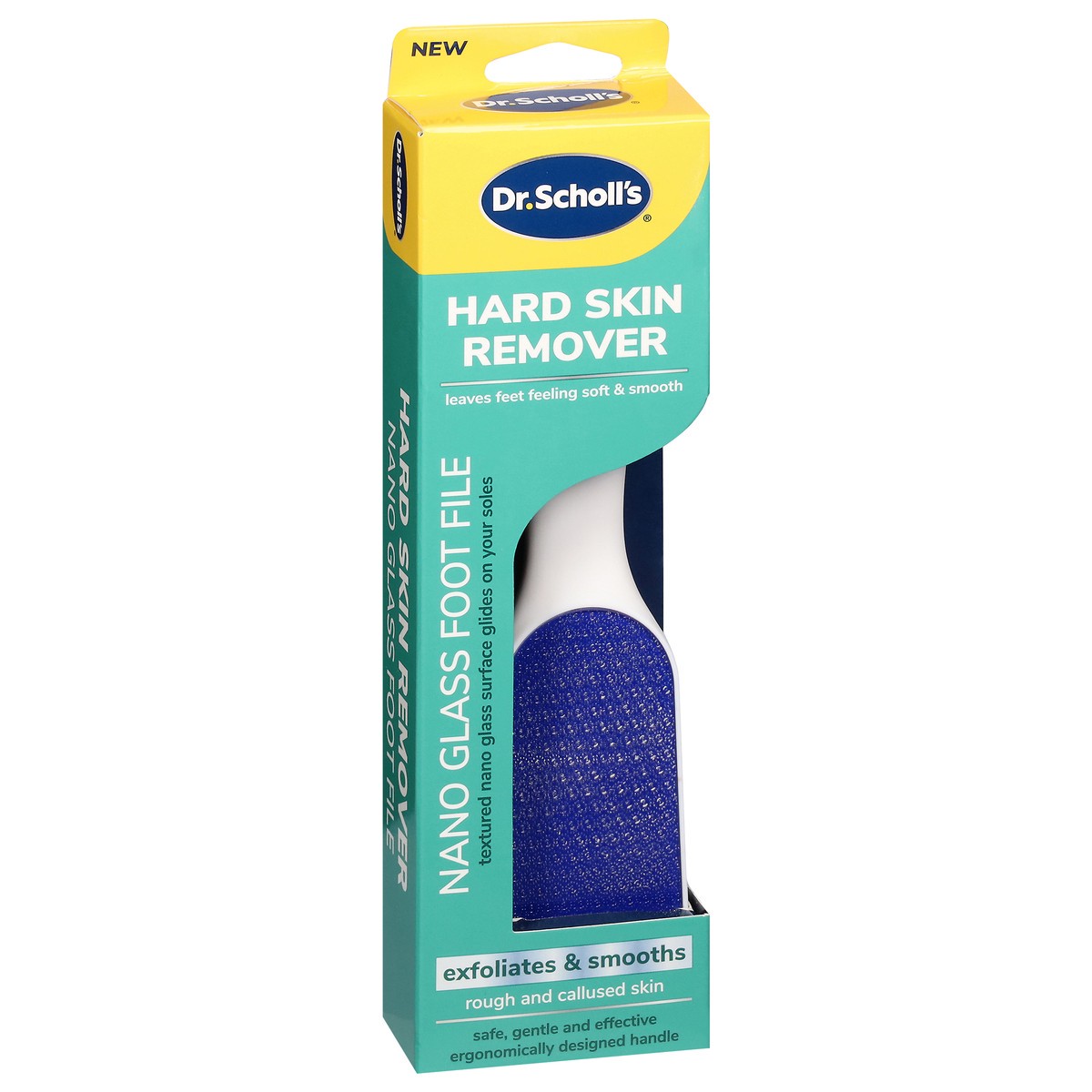slide 10 of 11, Dr. Scholl's Hard Skin Remover Nano Glass Foot File, 1 ct
