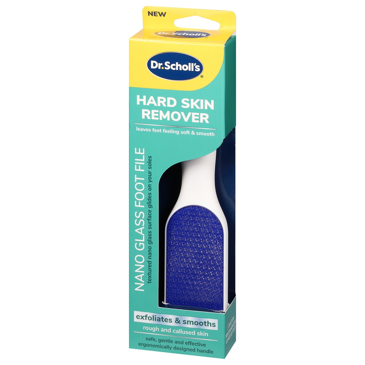 slide 8 of 11, Dr. Scholl's Hard Skin Remover Nano Glass Foot File, 1 ct