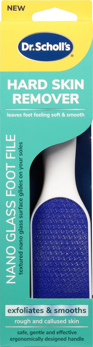 slide 4 of 11, Dr. Scholl's Hard Skin Remover Nano Glass Foot File, 1 ct