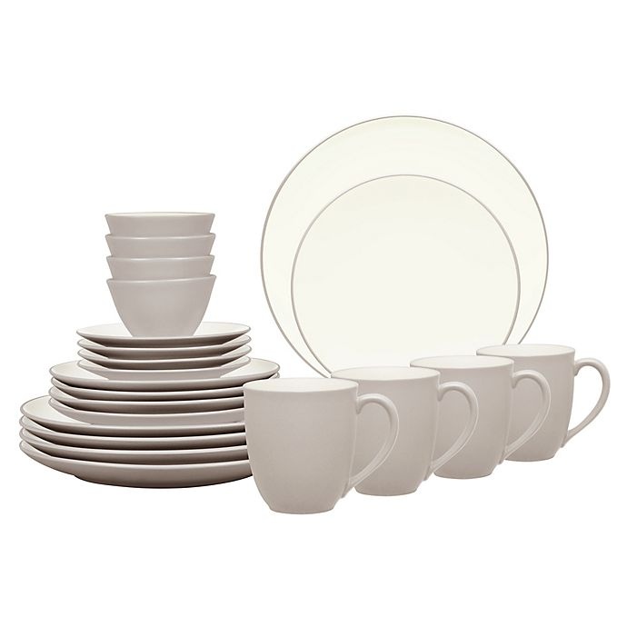 slide 1 of 1, Noritake Colorwave Coupe Dinnerware Set - Sand, 20 ct