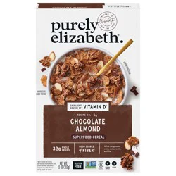 Purely Elizabeth Chocolate Almond Superfood Cereal with Vitamin D 11 oz