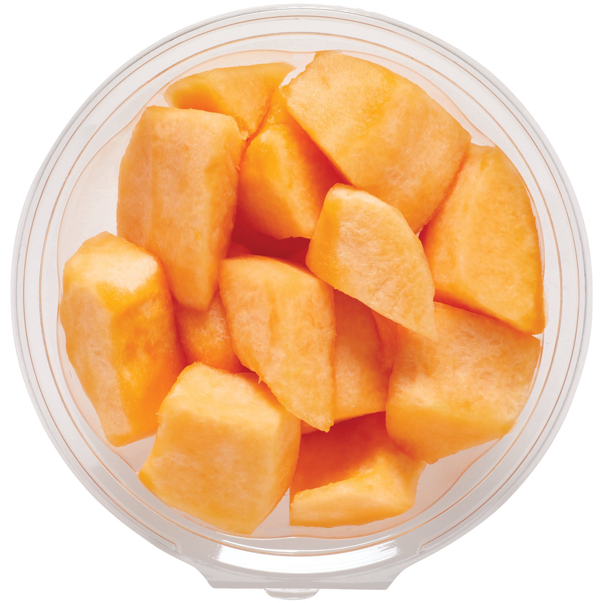 slide 1 of 1, H-E-B Large Cantaloupe Chunks, 20 oz