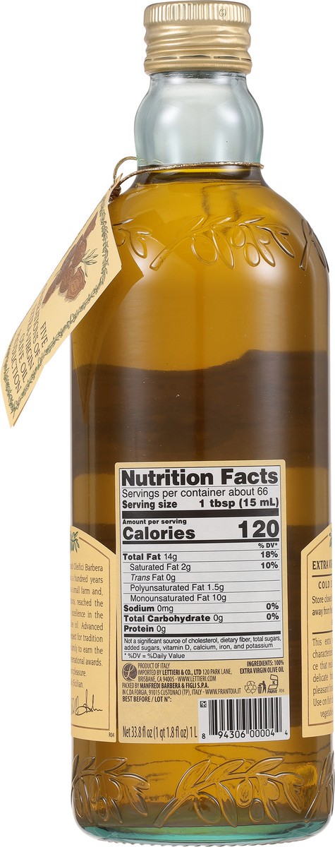 slide 2 of 13, Frantoia Extra Virgin Olive Oil 33.8 fl oz, 33.8 fl oz