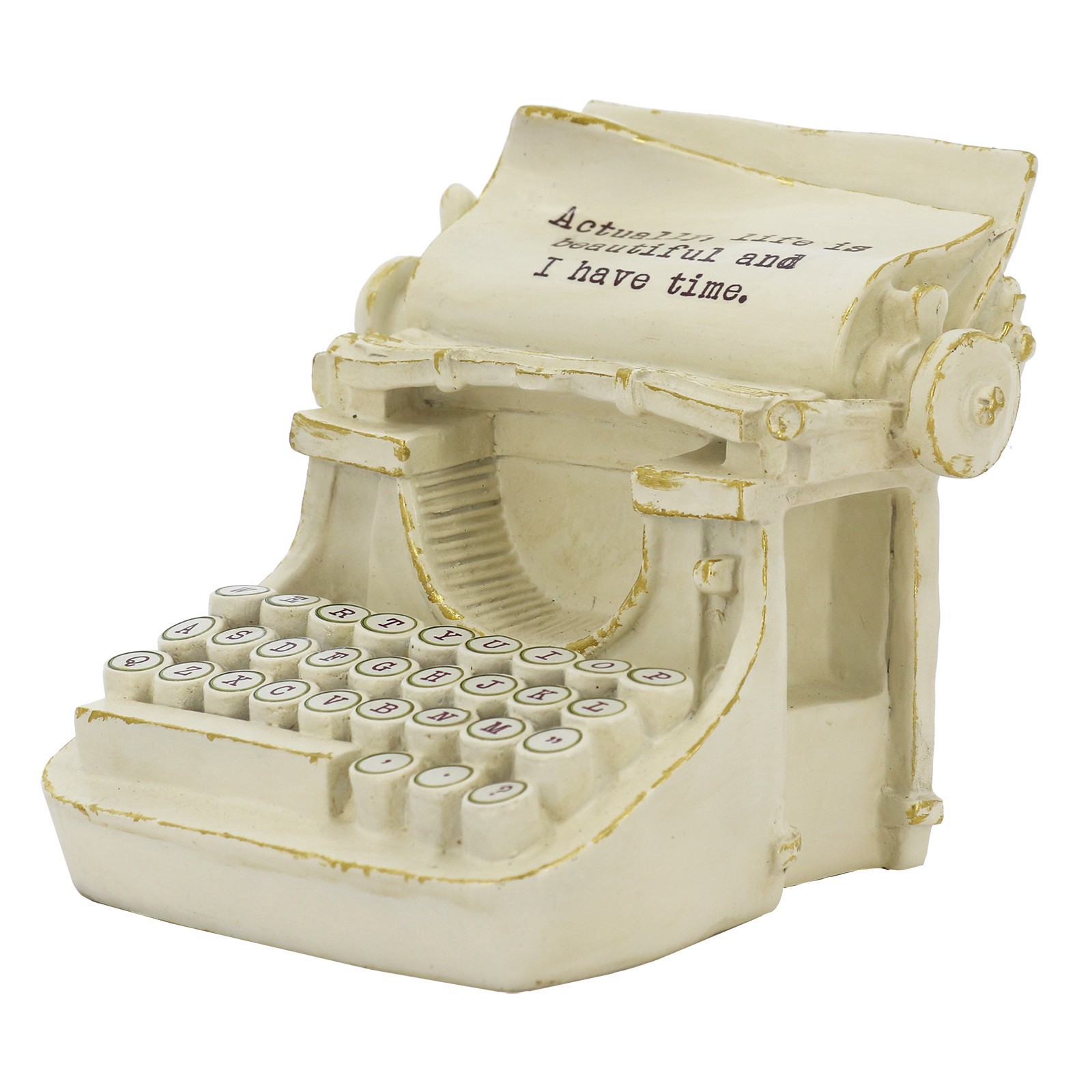 slide 2 of 4, 6.5" Decorative Typewriter Accent By Ashland, 6.25 in x 6.5 in x 5.35 in