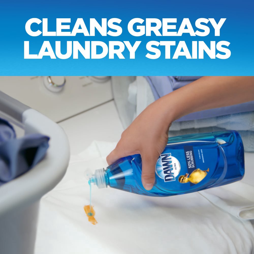 slide 10 of 18, Dawn Ultra Dish Soap Liquid, Dishwashing Liquid, Grease Removal, Original, 38oz, 38 fl oz