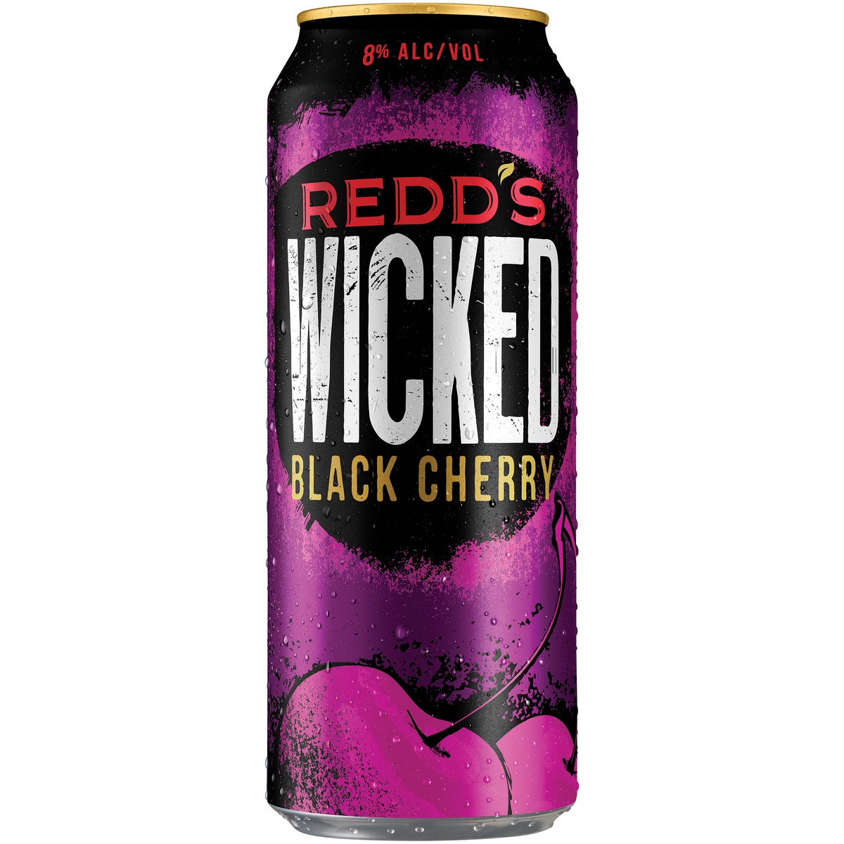 slide 1 of 3, Redd's Wicked Black Cherry Ale 24Oz C, 24 oz