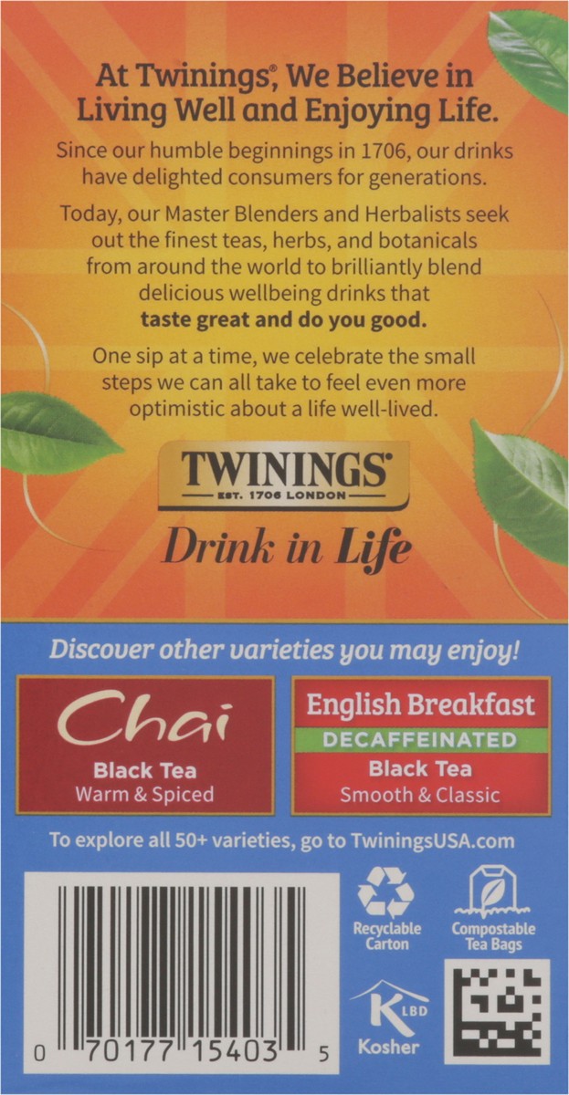 slide 11 of 15, Twinings 4 Flavour Black Tea Variety Pack 20 Bags, 20 ct