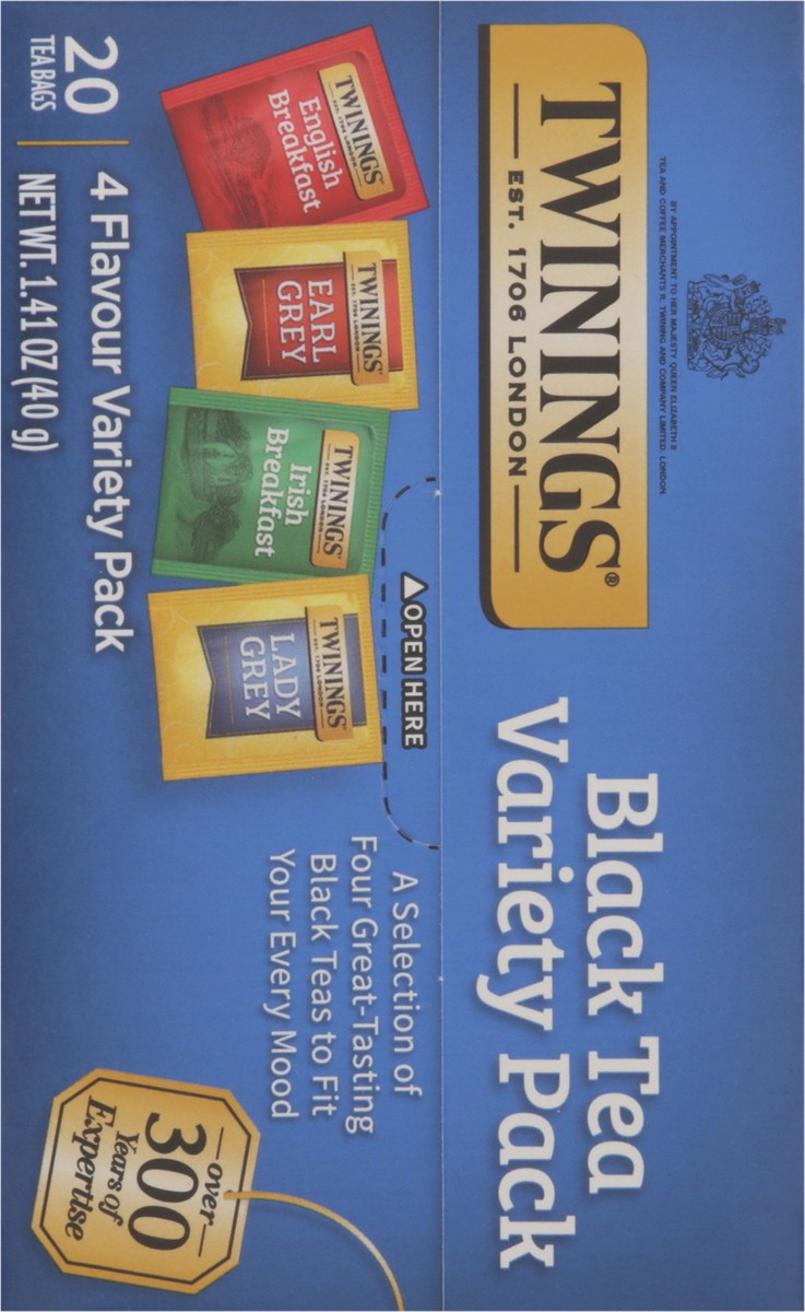 slide 8 of 15, Twinings 4 Flavour Black Tea Variety Pack 20 Bags, 20 ct