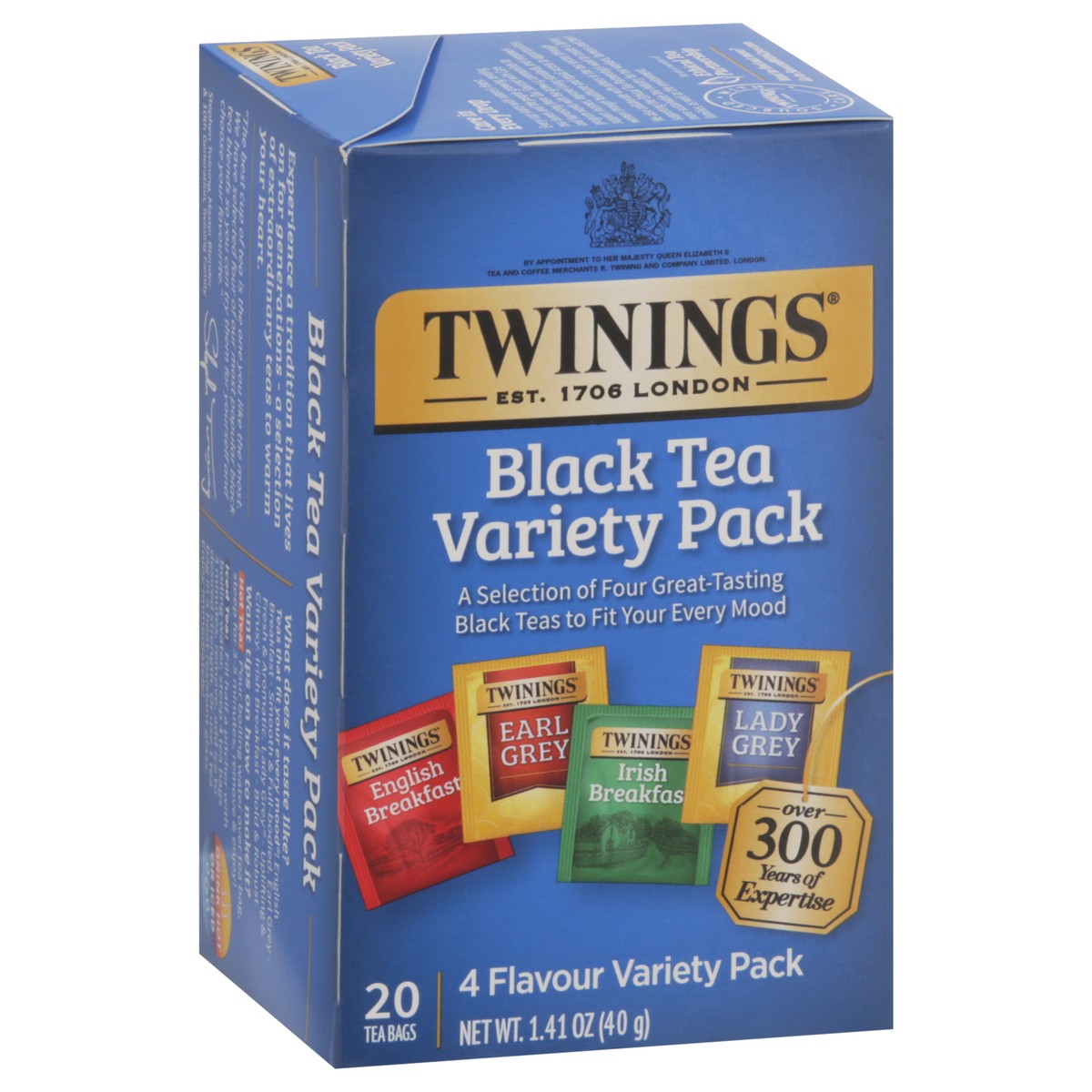 slide 6 of 15, Twinings 4 Flavour Black Tea Variety Pack 20 Bags, 20 ct