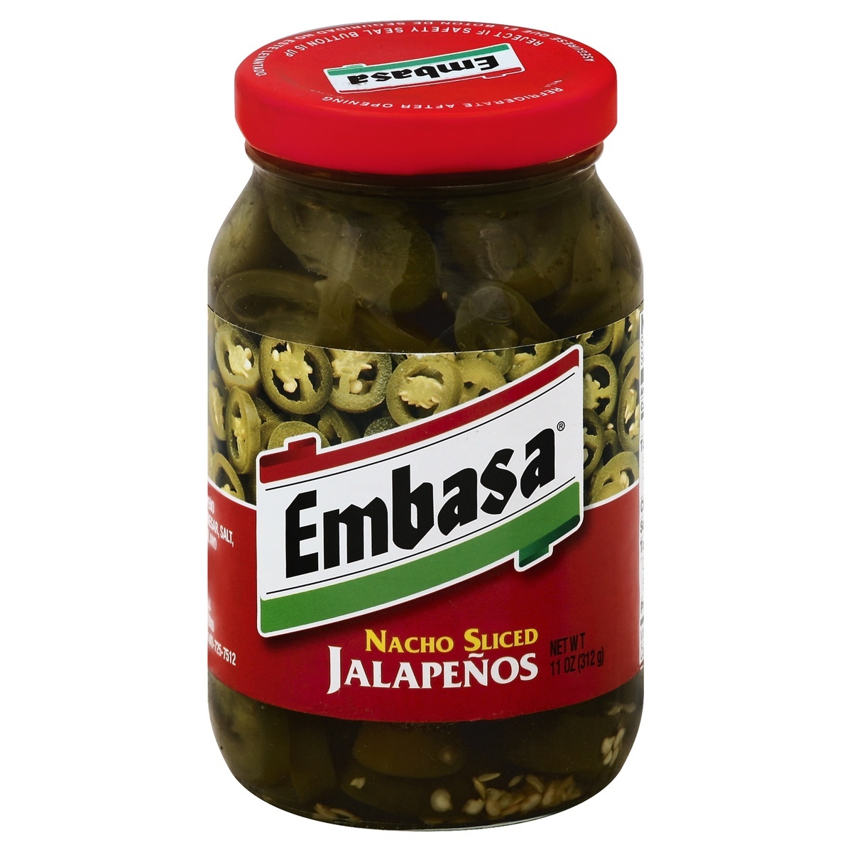 slide 1 of 2, Embasa Jalapenos 11 oz, 11 oz