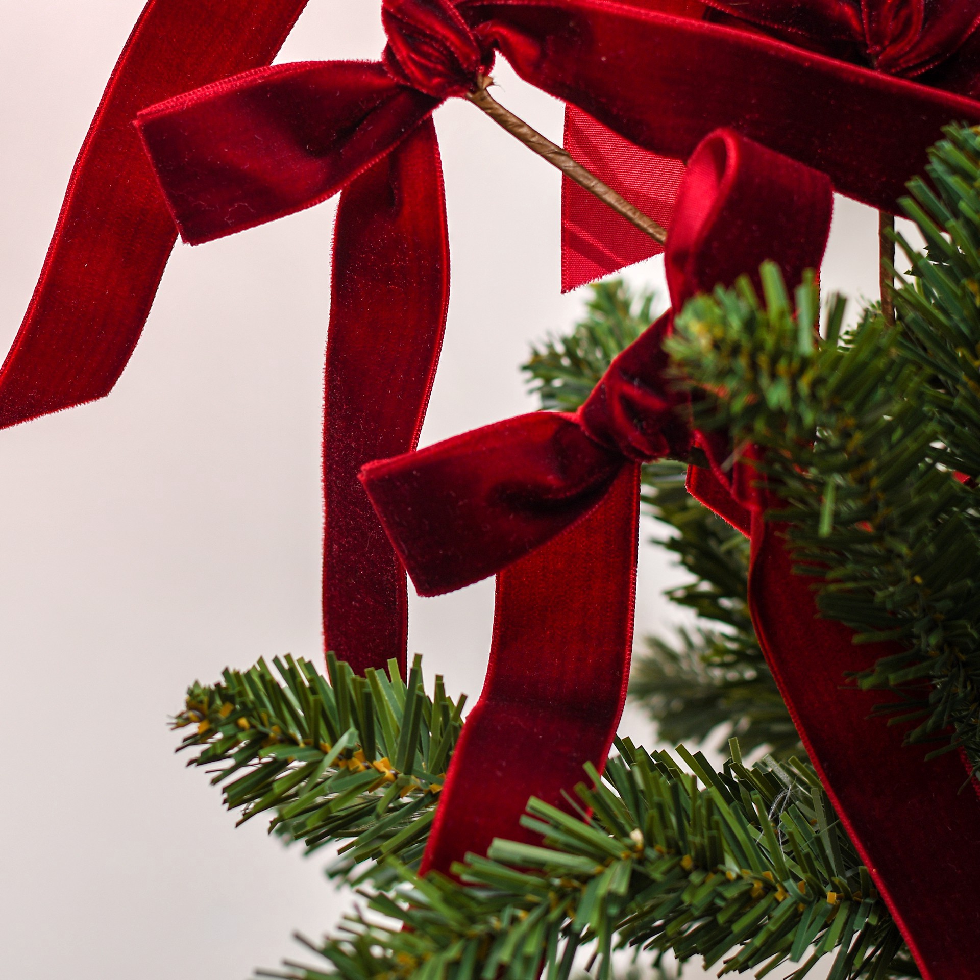 slide 4 of 4, 15.5" Burgundy Bow Pick By Ashland, 7.25 in x 2.8 in x 15.5 in