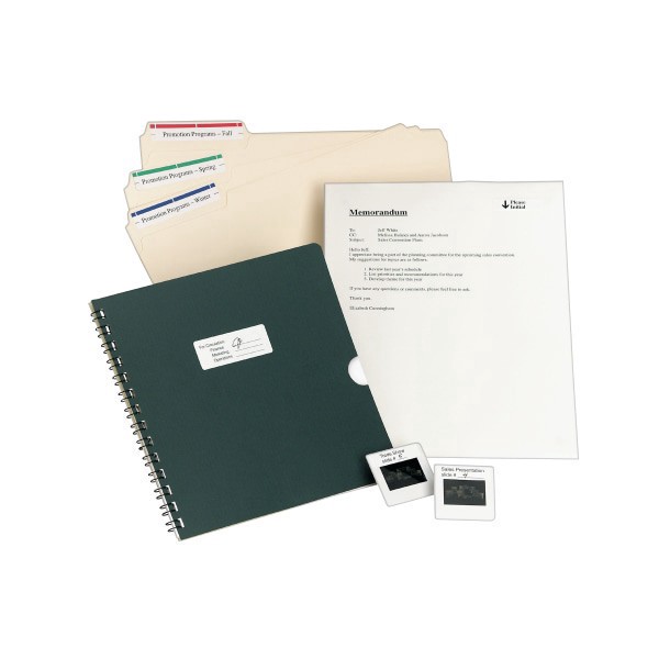 slide 7 of 10, Avery 1 x 2-5/8 Inkjet/Laser Removable I.D. Labels - White, 750 ct