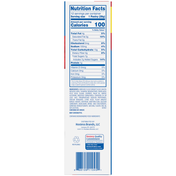 slide 2 of 10, HOSTESS Snack Size Cherry Fruit Pies, 12 Count, 12 oz, 12 oz