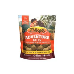 Zuke's Zuke’s Adventure Bites Pet Treats For Dogs of All Sizes, Soft Dog Treats Real Chicken and Pumpkin Recipe