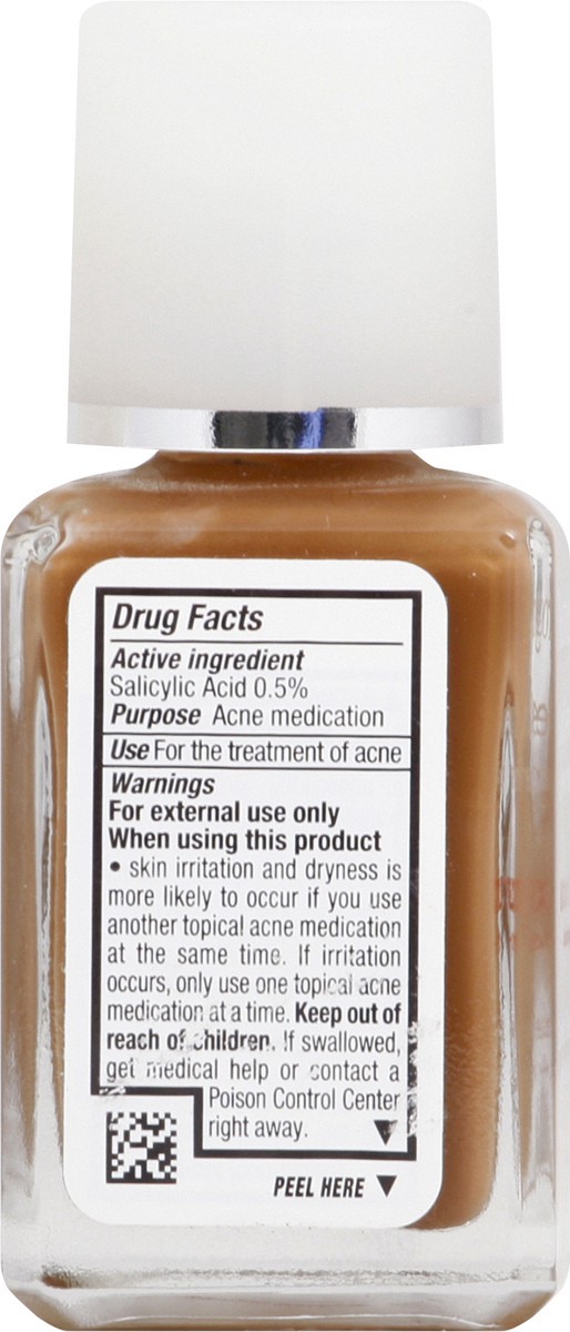 slide 7 of 9, Neutrogena SkinClearing Oil-Free Acne and Blemish Fighting Liquid Foundation with.5% Salicylic Acid Acne Medicine, Shine Controlling Makeup for Acne Prone Skin, 135 Chestnut, 1 fl. oz, 1 fl oz