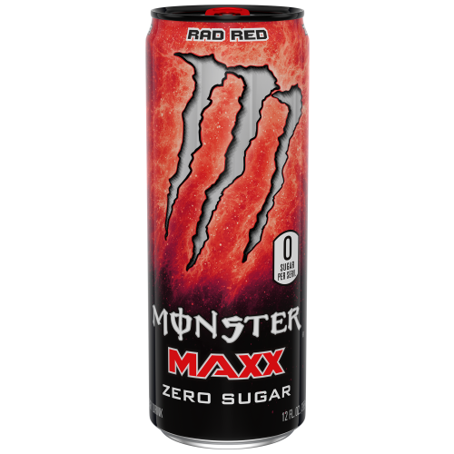slide 1 of 2, Monster Maxx Rad Red, Rad Red, 12 oz
