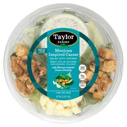 Taylor Farms Mexican Inspired Caesar Salad with Chicken 6.3 oz